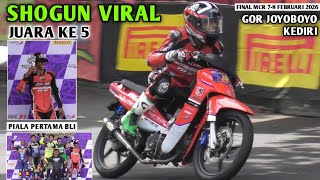 Download lagu Juara 5 Shogun Viral | Bebek 4T TU 130 cc Ex Rider | Final MCR Kediri 7-8 Februari 2026 mp3