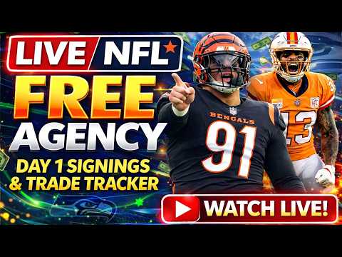 2026 NFL Free Agency Begins