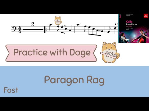 Paragon Rag ABRSM 2024 Cello grade 2 (C2)