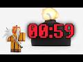 You Have 60 Seconds To Beat This Roblox Game