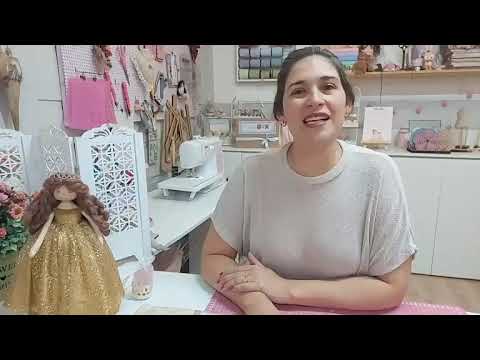 Aula Boneca Debutante/Noivinha - Parte 1  - Corpinho Lindo