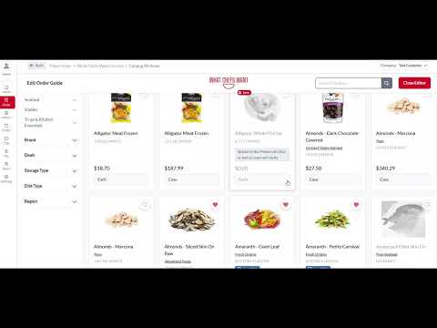 How to Maintain your Order Guide