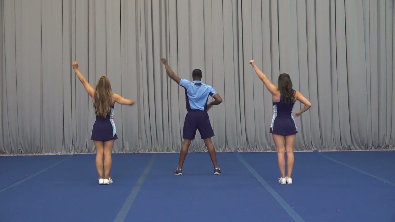 tryout cheer - teach - Maroon & White