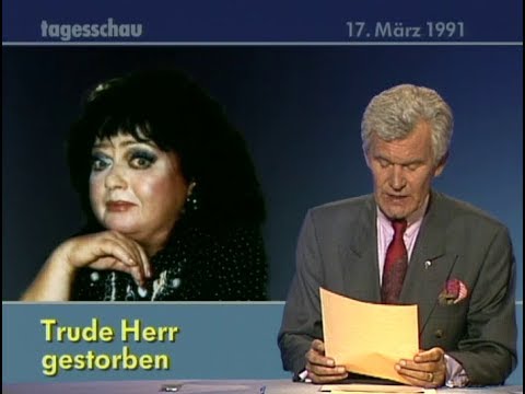 Trude Herr - Erinnerungen († 16. März 1991)