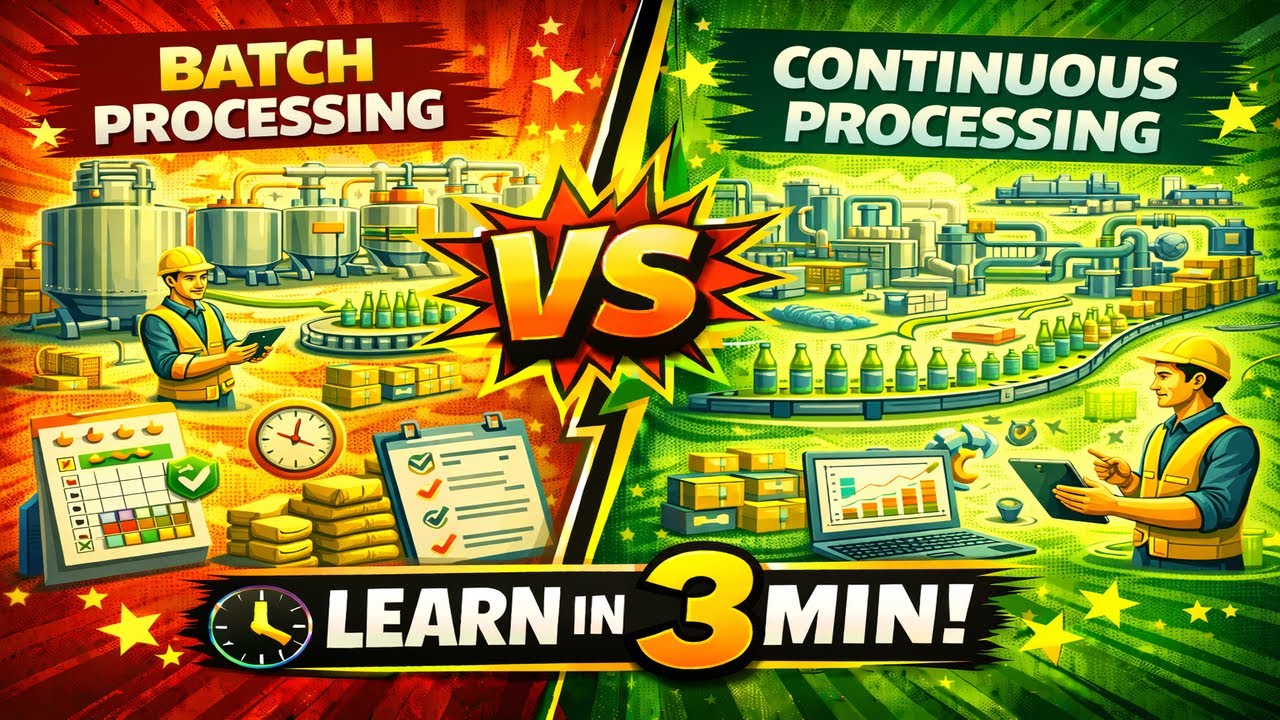 Batch Processing vs Continuous Processing