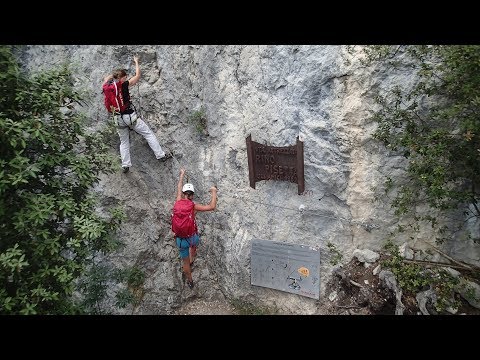 Pisetta (Trentino): una via alpinistica "travestita" da ferrata!