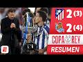 SIMEONE NO PUDO. ATLÉTICO DE MADRID CAE en PENALES y la REAL SOCIEDAD es CAMPEÓN de la COPA DEL REY