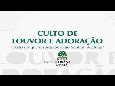 CULTO DE ADORAÇÃO | Rev. Cledinaldo Menezes - 13/09/2026