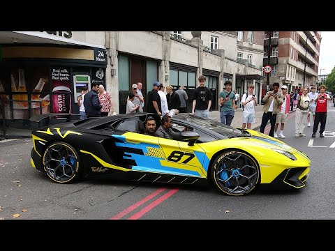 BEST OF SUPERCARS in London Compilation 