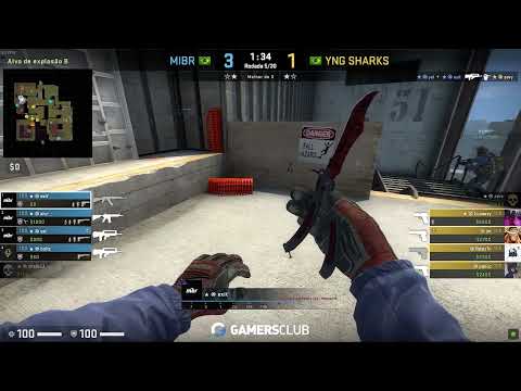 Pov exit (21/18) CS GO DEMO - VERTIGO - 9 MIBR VS 16 SHARKS (CBCS Elite League 07/08/2021)