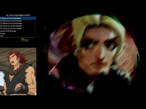 Unlimited Saga Speedrun - Kurt RTA 3:32:52