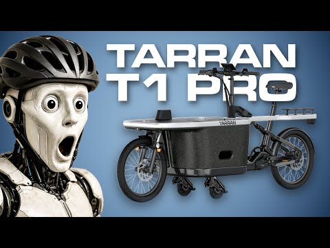 We tested the most futuristic cargo bike of the moment: the Tarran T1 Pro