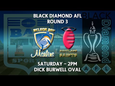 2018 BDAFL First Grade Round 3 - Nelson Bay Marlins v Maitland