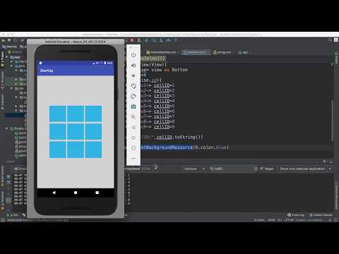 &#x202a;47- Android Tic Tac Toy|| Play game- بدء اللعب&#x202c;&rlm;