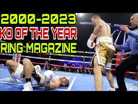 2000-2023 Knockout of the Year by Ring Magazine