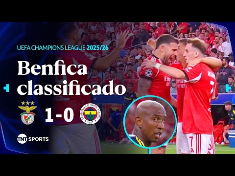 Gols e lances de Benfica x Fenerbahçe