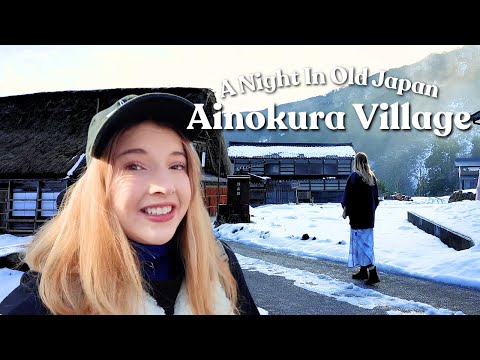 [隱藏的日本] 住在五箇山合掌村的夜晚！(完整行程公開) ([Hidden Japan] Staying a Night in Gokayama Ainokura Village (Full Itinerary))