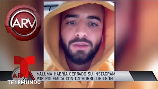 Maluma cerró su cuenta de Instagram | Al Rojo Vivo