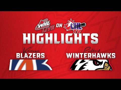 Kamloops Blazers at Portland Winterhawks 10/17 | WHL Highlights 2024-25