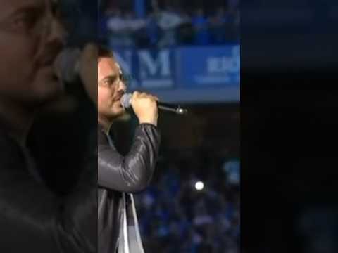 60 mila anime che cantano Abbracciame💙 #andreasannino #scudettonapoli