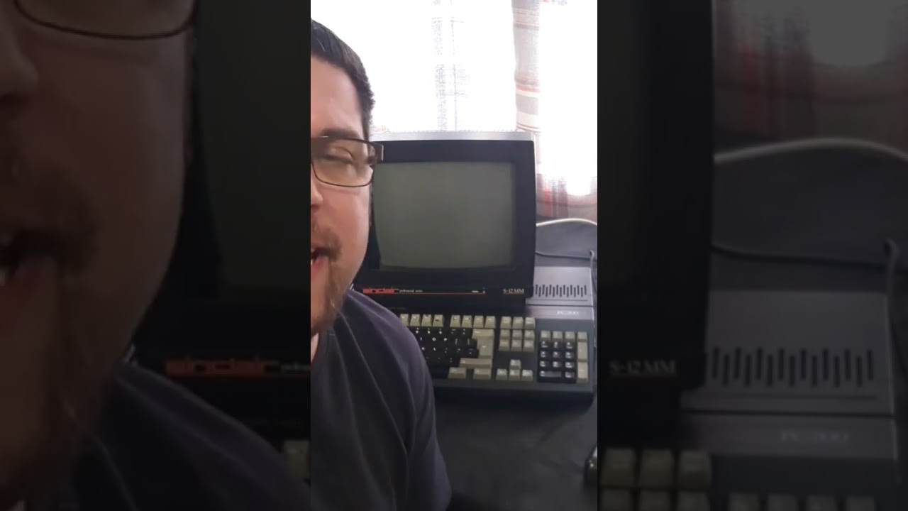 Sinclair PC200 explained Why Amstrad used the Sinclair Name - #shorts