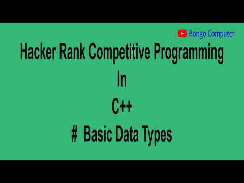 Basic Data Types Hackerrank C Practice
