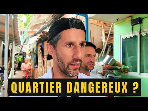 On est allés dans l'un des bidonvilles les plus dangereux de Bangkok