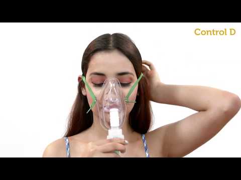 Table top control d white portable nebulizer, for hospital, ...
