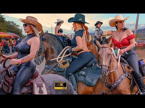Hermosas Amazonas en la CABALGATA de Ginebra - Valle 🔥 COLOMBIA 2024