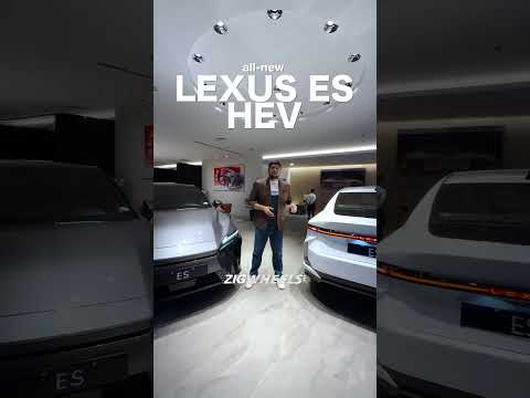 EV or Hybrid? First Look of the All-New Lexus ES!