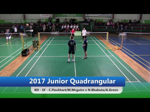 BD - SF - C.Flockhart/M.Mcguire v N.Bhabuta/A.Green