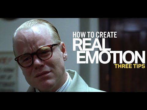 3 acting tips: how to produce REAL emotion
