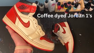 COFFEE DYED JORDAN 1