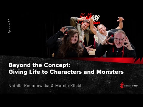 AnsweRED Podcast Episode 25 | Beyond the Concept: Giving Life to Characters and Monsters