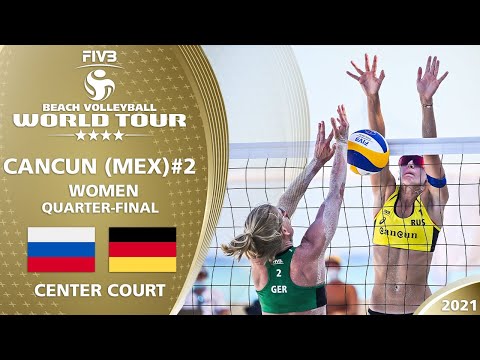 Makroguzova/Kholomina  vs. Borger/Sude - Full Match | 4* Cancun 2021 #2
