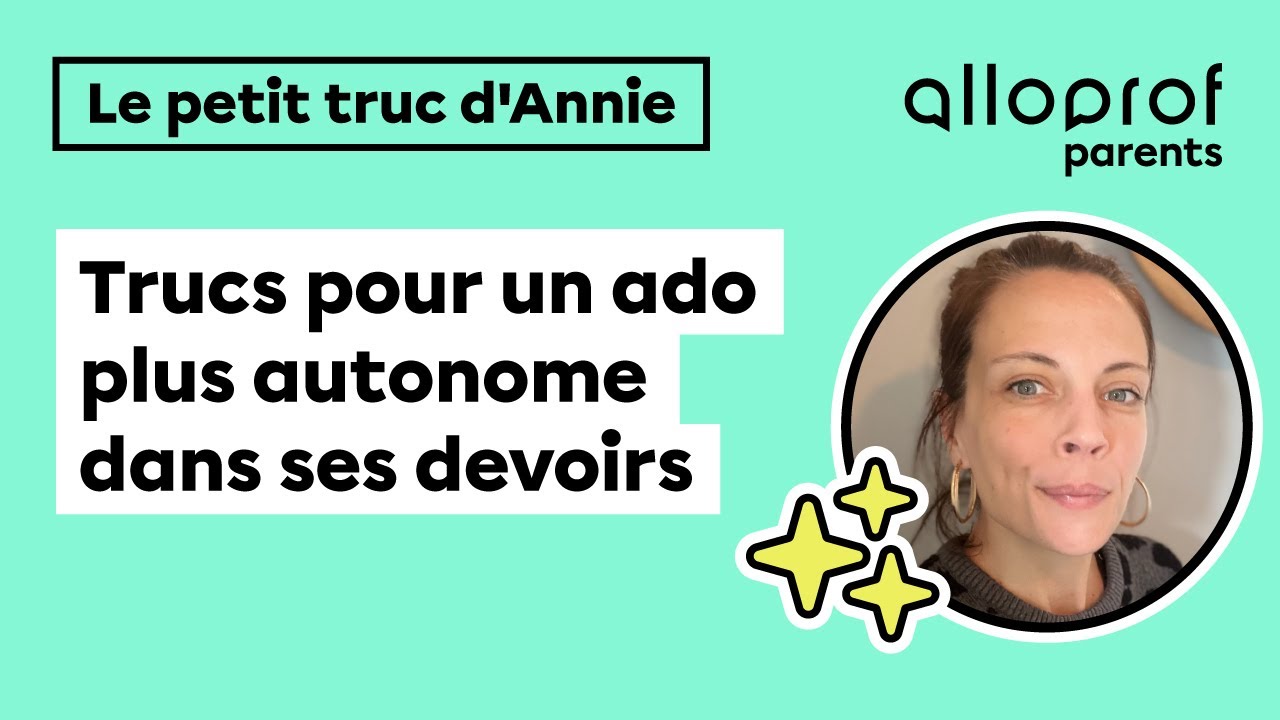 Comment aider son enfant à planifier ses devoirs au secondaire