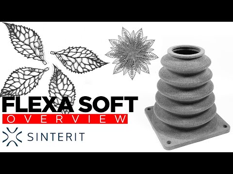 Sinterit Flexa Soft Overview - Ultra Soft Rubber Replacement | Sinterit Materials