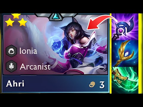 How Broken is Ahri ⭐⭐⭐ 3 Star Luden`s Tempest Jeweled Louts II  | TFT SET 15