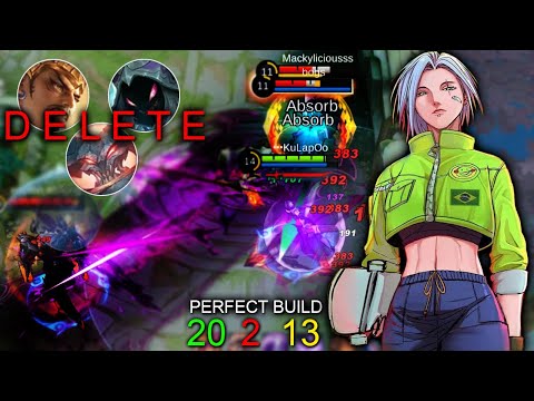 Benedetta Delete The Tank Meta | BENEDETTA BEST BUILD | MLBB