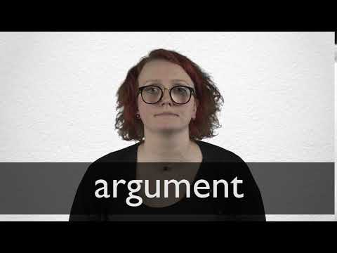an argument que es Youtube video