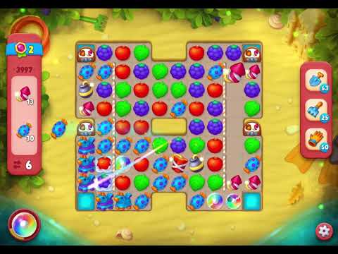 GardenScapes Level 3997 no boosters (14 moves)