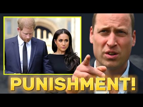 Prince William FINALLY gave Sussex A SUITABLE PUNISHMENT! Meghan and Harry PANIC | The King