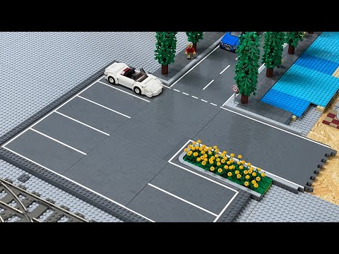 Parkplatz - Bau einer Lego Stadt Teil 185.