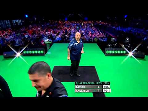 PDC The Masters 2014 - Quarter Finals - Taylor (2) VS Anderson (7)