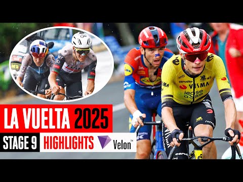 The GC battle ignites 🔥 La Vuelta a España Stage 9 Highlights