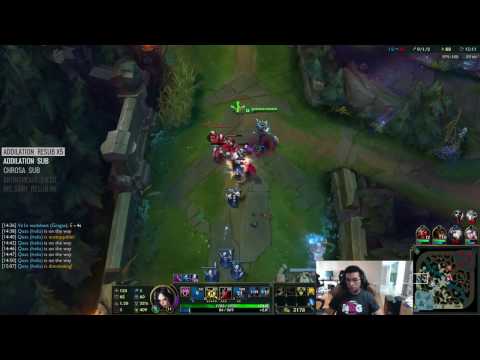 S6 Ranked Challenger Gameplay     Quas as Irelia vs Riven Top