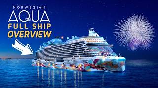 Norwegian Aqua | Full Ship Overview Tour & Review | 4K
