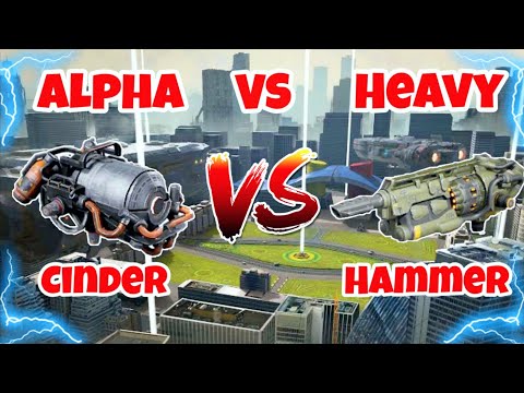 [WR] 🔥 Cinder VS Hammer Comparison in |War Robots|