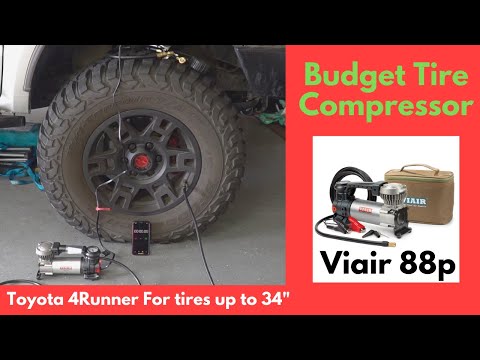 Viair 88p Budget Offroad Tire Air Compressor For Your Toyota 4Runner