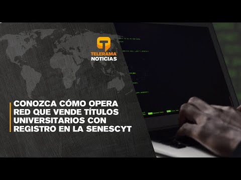 Conozca cómo opera red que vende títulos universitarios con registro en la Senescyt